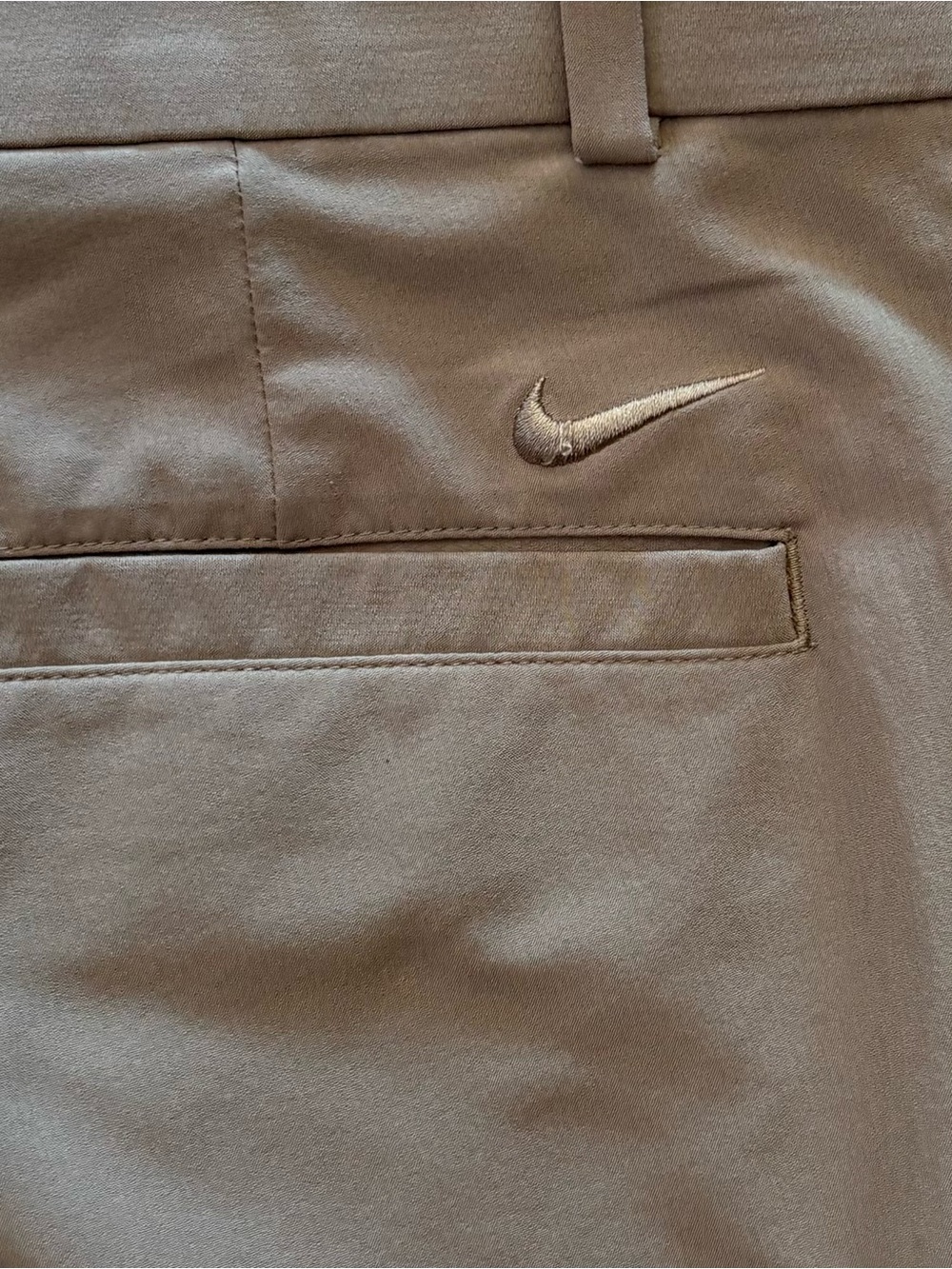 Nike Dri-Fit Men's Golf Performance Straight Stretch Khaki Pants - Picture 6 of 6